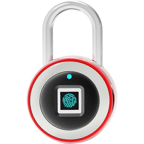 Cadenas à empreinte digitale en acier inoxydable utilisable sur sac à dos, armoire et bureau