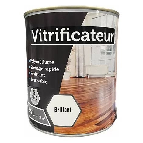 Vitrificateur BÂTIR Incolore Brillant 2,5 L (1/2)