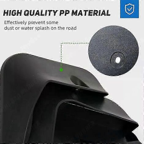 Bavettes de protection moulées de style d'origine pour Volvo S90 2017-2020 (2018) - Accessoires de style automobile (1/2)