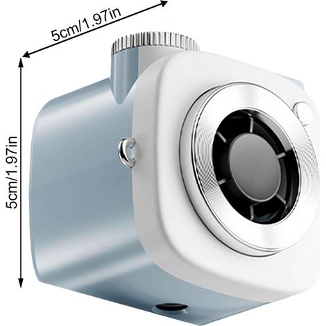 Ventilatore da Collo Portatile 199 Velocità Display LED USB-C Design Ergonomico Leggero Ideale per Ufficio Sport e Outdoor (1/4)
