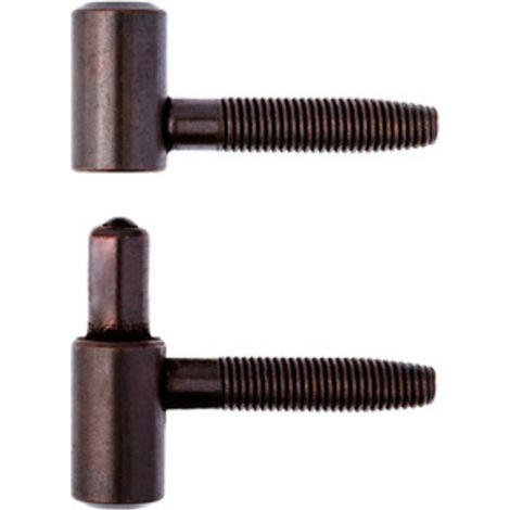 CERNIERA ANUBA ACCIAIO BRONZATO D 16 MM
