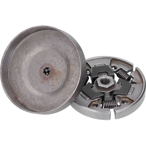 Kit d'embrayage avec tambour d'embrayage compatible avec les outils de jardin Stihl FS80, FS85, FC80, FC85, HT70 et HT75 (1/5)