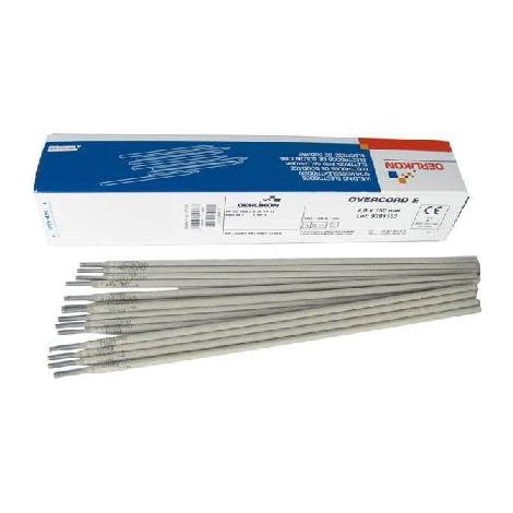 Oerlikon Overcord E - Electrodos de Soldadura 3,2mm Rutílicos, estabilidad del arco, ideal para acero estructural