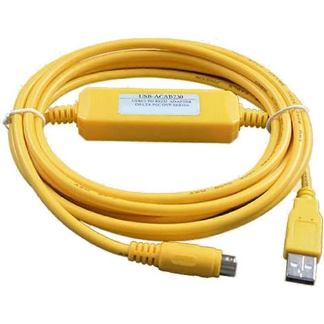 USBACAB230 Programmierkabel für SPS der Serien EX, ES, EH und EN, gelb (1/5)