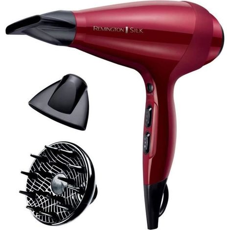 Remington Asciugacapelli TStudio Silk 2400 W Rosso (1/5)