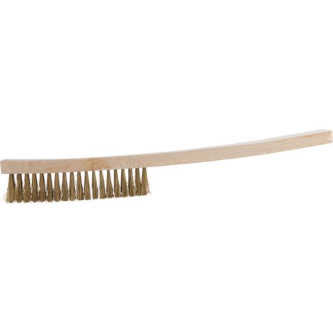 Brosses métalliques BRONZEplus, ondulé, à 5 rangées (1/2)
