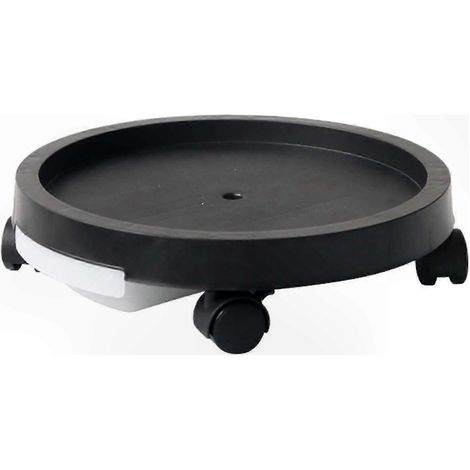 Support réglable pour pots de fleurs avec plateau - 4 roues pour un déplacement en douceur. robuste et durable. convient à une utilisation à la maison et au jardin. (1/3)