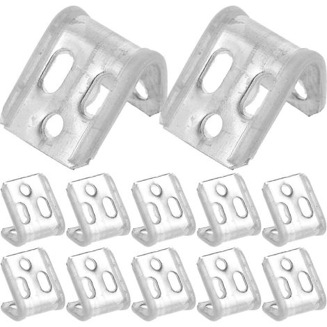 Clips de ressorts en acier pour canapés affaissés kit d'outils de réparation de 48 pièces. (1/5)