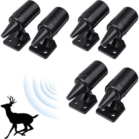 6 pièces Sifflets de Cerf Avertissement de la Faune Dispositifs D'Avertissement de Cerf Collisions Voiture Cerf Avertissement pour Véhicules (1/5)