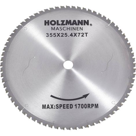 Lama disco widia hm x troncatrice veloce x metallo 355x3,2x25,4 z72 Holzmann