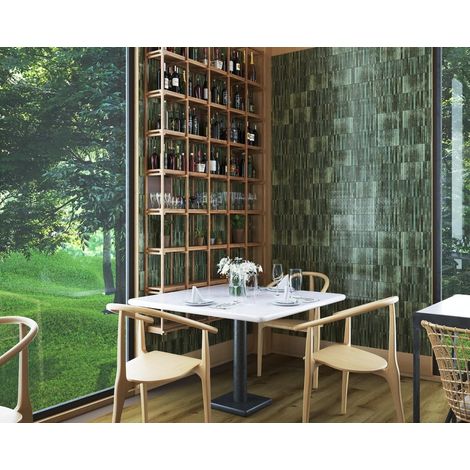 Carrelage Kit Kat vert Clair MOSAIC GLOSS Grass 11,5x23,1cm (1/4)