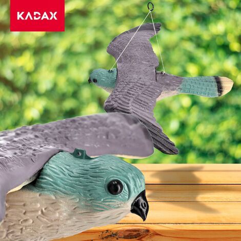 Deterrente uccelli falco torre in plastica, 1 pezzo (1/4)