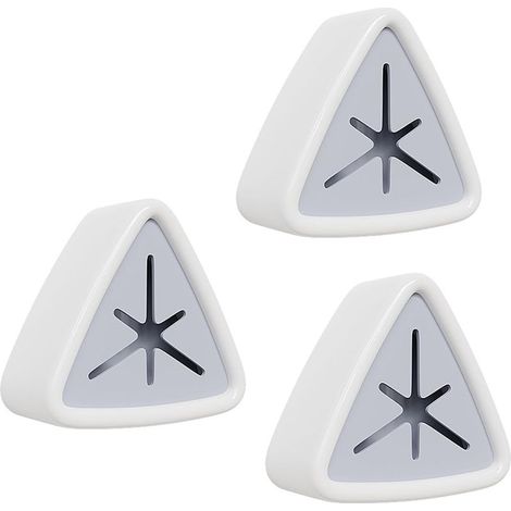 Crochet Triangulaire, Accroche Porte Torchon Cuisine, pour la Maison Cuisine les Serviettes Torchons Gants de Toilette les Chiffons Pas de perçage nécessaire, 3 pcs (1/5)