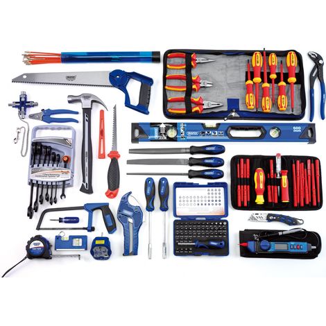 Draper 04319 Electricians Tote Bag Tool Kit (1/5)
