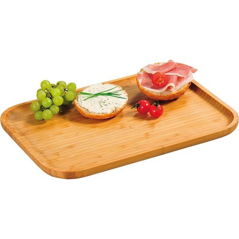 Servierbrett, original Bambus-Tablett zum Servieren von Snacks und Vorspeisen - Kesper (1/3)