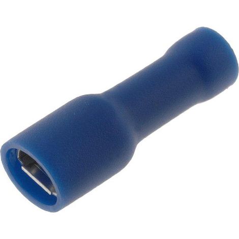 Connecteur plat 4.8mm 0.8mm femelle 1.5÷2.5mm2 serrage bleu x10