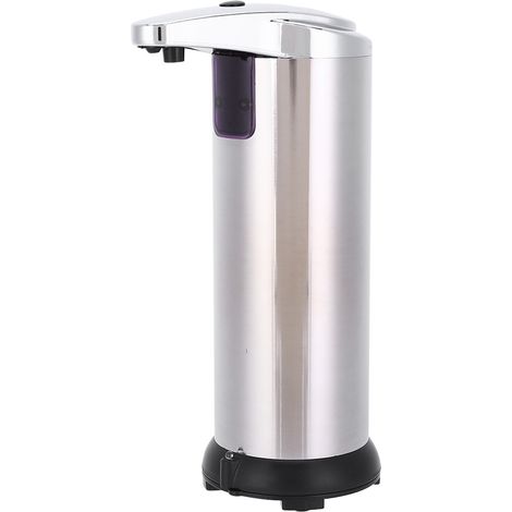 Dispensador de jabón automático sin contacto, de espuma, de acero inoxidable, para el hogar y el hotel. (1/5)