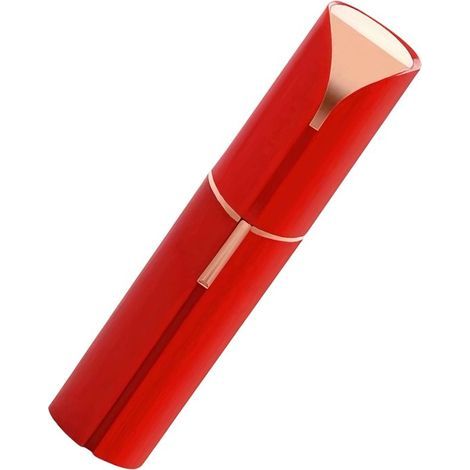 Longziming - Tondeuse à sourcils électrique – Précision – Rechargeable par USB – Portable et sûre pour les poils du visage – Rouge (1/5)