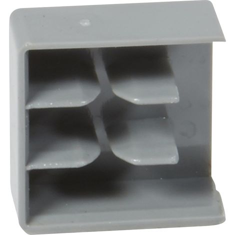 Capot d'extrémités pour peignes HX³ traditionnel bipolaire longueur 56 modules et peigne tripolaire LEGRAND 404990 (1/2)