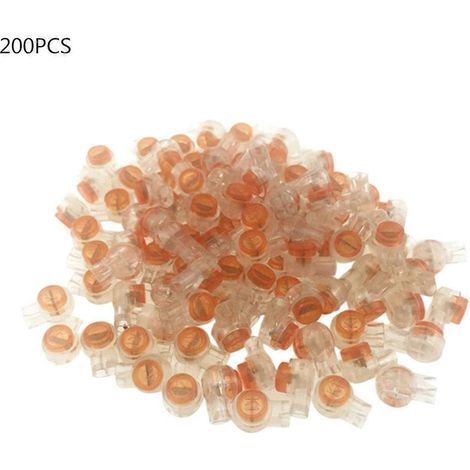 200x Câble téléphonique Ethernet Cordon UY2 K1 Bornes de câble réseau (1/5)
