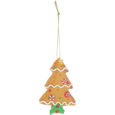 1 décoration en forme de sapin de Noël, pendentif en PVC résistant, adorable décoration pour sapin de Noël-15X5.8CM