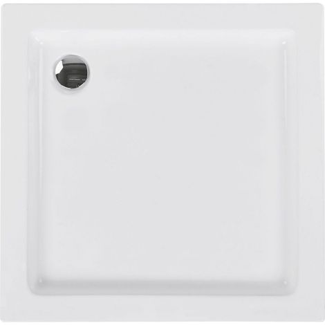 Duschwanne AMPAY 80 x 80 x 5 cm Weiß (1/5)
