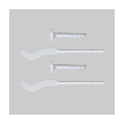 MENSOLA PER RADIATORI IN ALLUMINIO SEZIONE PIATTA 3 MM TF10/70B  Foro 10 mm  Prof. 85 mm  Tassello c.10x75  L. 70 mm     FISCHER