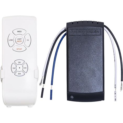 Smart Ceiling Fan Remote Ceiling Fan Light Switches Wireless Remote Switch with Timer Speed Function for Home Office Hotel Club Restaurant Display Hall (1/5)