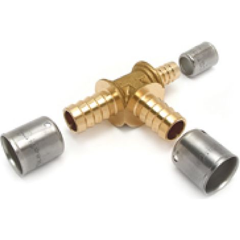 Comap 7130501010 – Reduziertes T-Stück P7130R Crimp Ø20-12-12 – 2 Stk