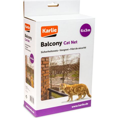 K Balcony Cat 6 m x 3 m trasparente