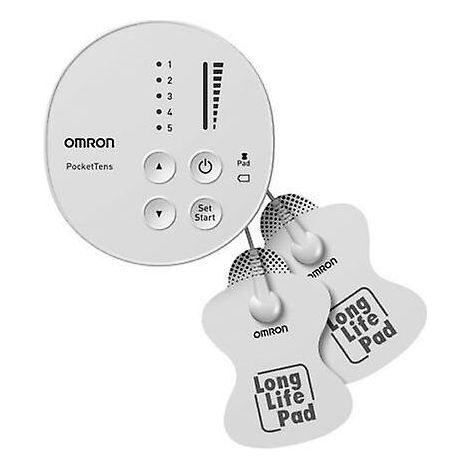 Omron Pocket TENS. stimulateur musculaire électrique pour soulager la douleur. électrodes à impulsions (1/5)