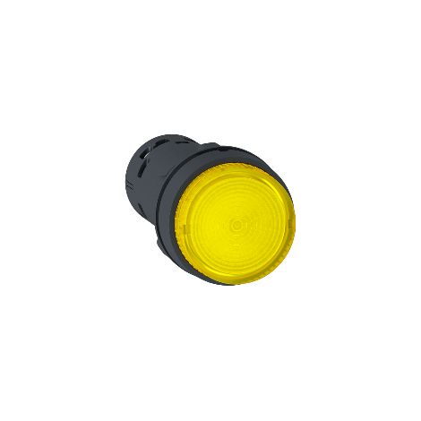Pulsante luminoso - LED - ad impulso - 1 NO - GIALLO - 24 V - XB7NW38B1