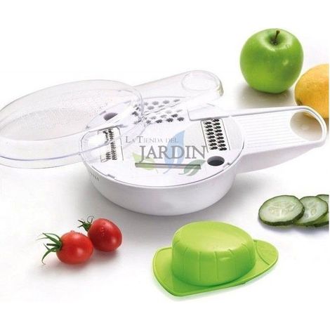 Rallador de alimentos 4 en 1, rallador multifuncional, utensilio de cocina versátil
