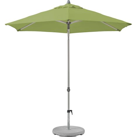 Parasol Push Up 250 cm Vert (1/5)