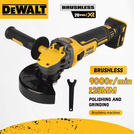 Akku-Winkelschleifer DEWALT DCG409 Scheibe 230mm für schwere Arbeiten (1/5)