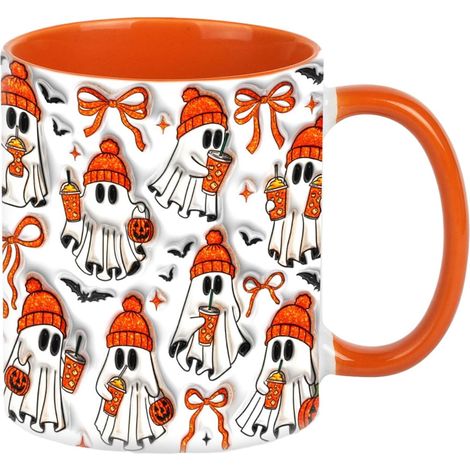 Tasse Fantôme d'Halloween Tasse Céramique Motif Fantôme (1/5)