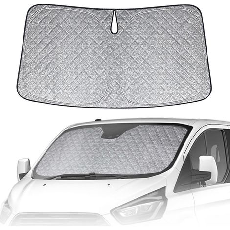 Sonnenschutz Frontscheibe für Ford Transit Custom 2012-2025, 6-lagig, UV-Schutz, faltbar (1/5)