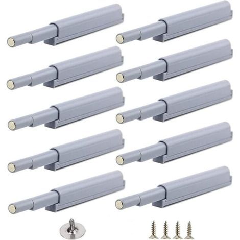Magnetische Push-to-Open-Verschlüsse öffnen und schließen Türen mit einfachem Druck (10 Stück), OUYLAF (1/4)
