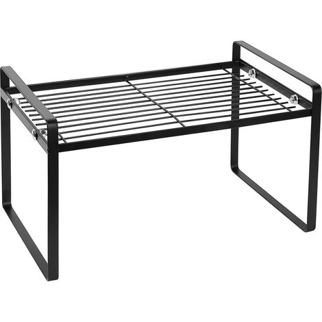 Insert d'étagère pour armoire de cuisine, organisateur de cuisine, étagère de rangement antidérapante, pour armoires de cuisine, plans de travail, salle de bain, garde-manger, buffet, 330 x 210 x 185