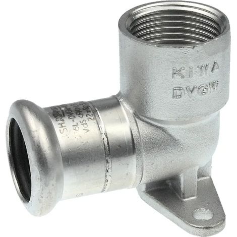 VSH XPress Acero inoxidable Codo para techo 90° i/i 18xRp1/2" Tipo R2716, 6191812
