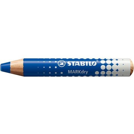 Crayon STABILO Markdry bleu