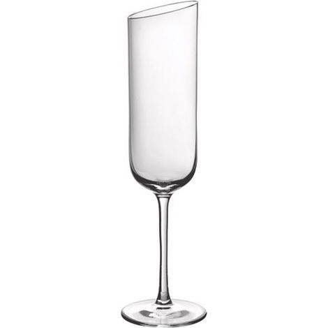 Lot 4 Flûtes à Champagne 17 Cl - New Moon - Villeroy Et Boch (1/4)