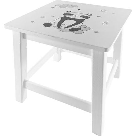 Tabouret Panda en bois - Panda Assis - SILUMEN (1/2)