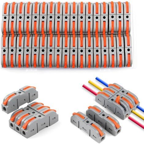 Kabelverbindungsset - JINFGERNE - 34-teilig mit Kabelverbindern 0,08 bis 4,0 mm² (1/5)