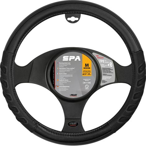 Spa, coprivolante in Skeentex - M - Ø 37/39 cm - Nero (1/2)