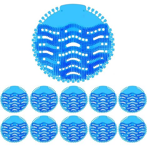 Urinal-Siebe (10er-Pack), Urinal-Filter, Urinal-Deodorant mit Duft, Urinal-Desinfektionsmittel für Hotels, Restaurants, Schulen (10er-Pack) (1/5)