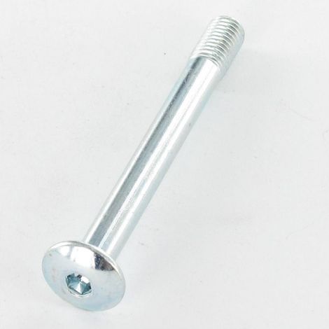 Vis Poelier Clé de 4 HC4 M7X65 Filetée sur 12 Pas de 100 Acier zingué-1 pièce