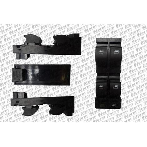Contacteur lève-vitre avant gauche compatible Audi 4B0 959 851
