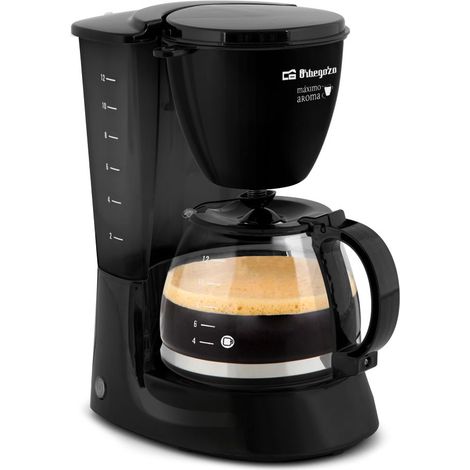 Cafetera de Goteo Orbegozo CG 4060N/ 12 Tazas/ Negra (1/5)