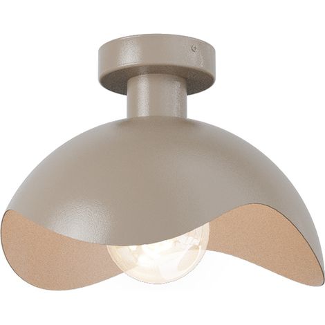 Lampe de plafond à design Volta Ø 30 cm - ondulé - sable - 5403-36-36 (1/3)